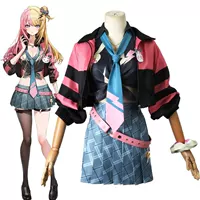 Vtuder виртуальный идол якорь Rainbow Club Kotoko Torahime Cos одежда Rainbow Club Cosplay
