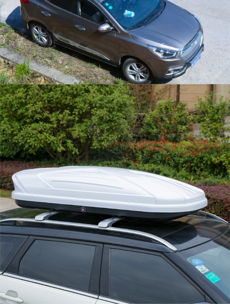 SUV universal roof rail luggage rack car roof alligator rail tiger claw rail roof rack aluminum alloy