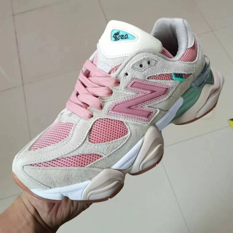 New Balance NB9060 zapatos de corrida retrógrados para hombres y mujeres con alta transpiración a prueba de agua.