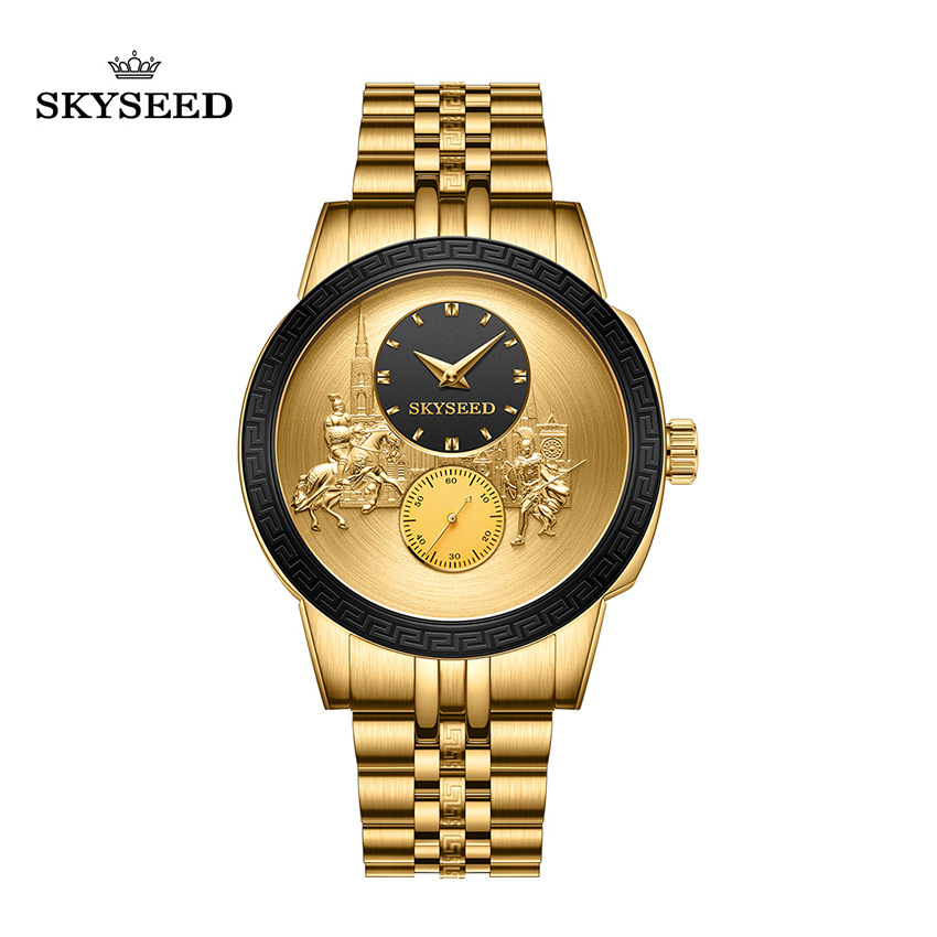 Skyseed Tian Dai Genuine Watch Original Knight God of War Men's Watch Business High-End Mechanical Watch Luxury and Luxurious Watch