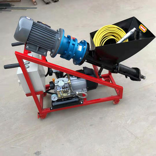 Door joint grouting machine cement mortar grouting machine electric grouting pump screw type small cement mortar grouting machine