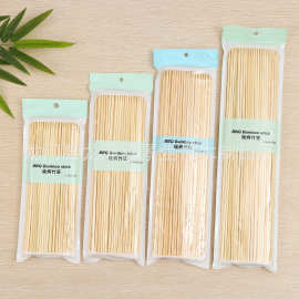 4.0竹签外贸竹签一次性烧烤竹签羊肉串烧烤竹签烤肠糖葫芦串签子
