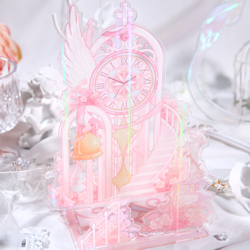 El Sr. Paper Laser Stand Stand Showcase Promesa de Flowers Personajes de escritorio de ensueño