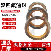 聚四氟油封PTFE聚四氟乙烯油封耐高温真空泵空压机密封圈