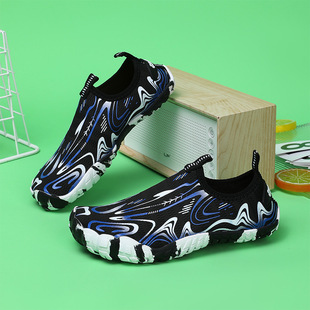 2025 Beach Shoes, Wading Shoes, Cross-Border New Five-Finger Non-Slip, Breathable, Quick-Drying, Lightweight Swimming Shoes, Dance Shoes