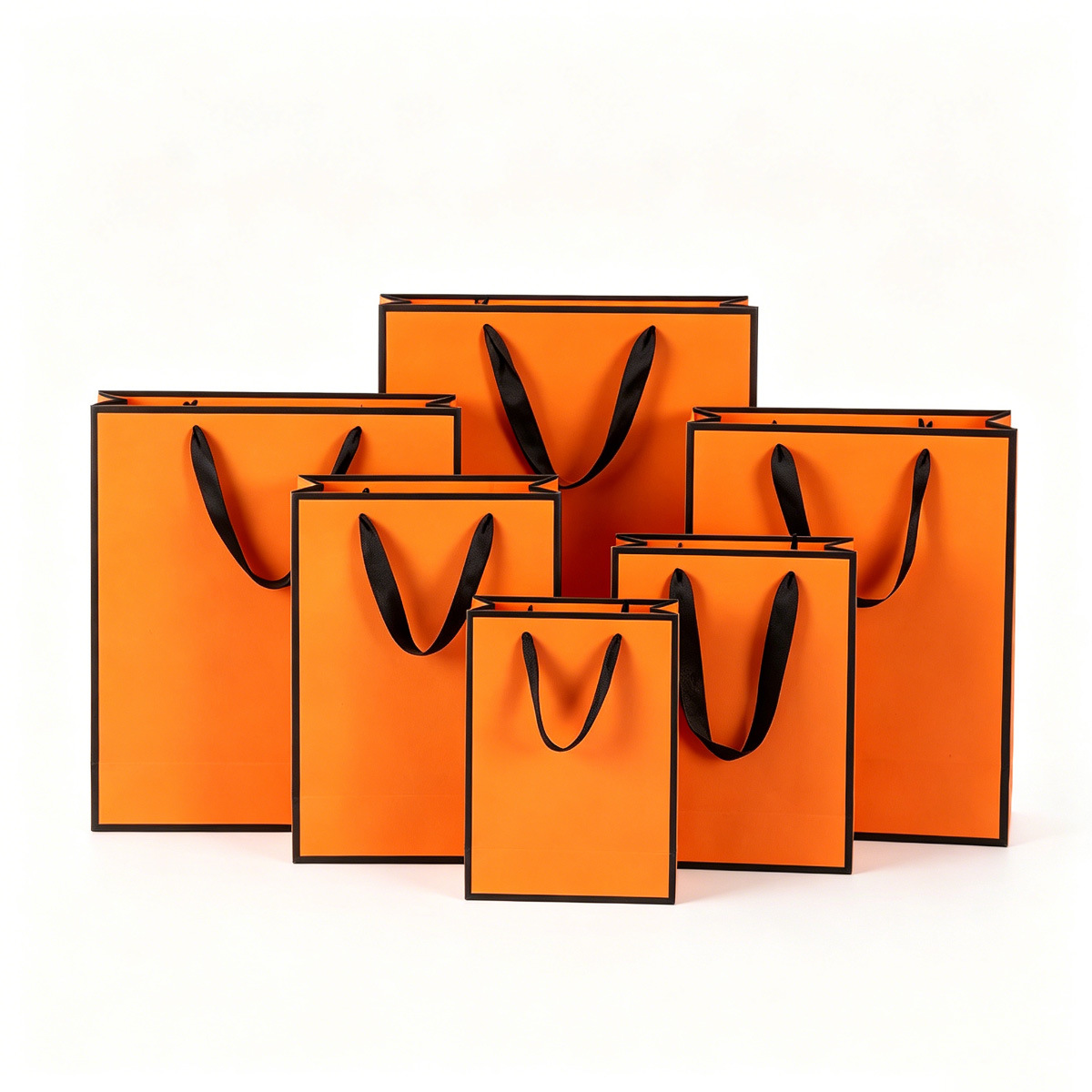 Bolsas de papel Bolsas de mano Bolsas de regalo personalizadas Bolsas de papel cartón blanco Ropa de compras Bolsas de papel kraft Logo imprimible image 14