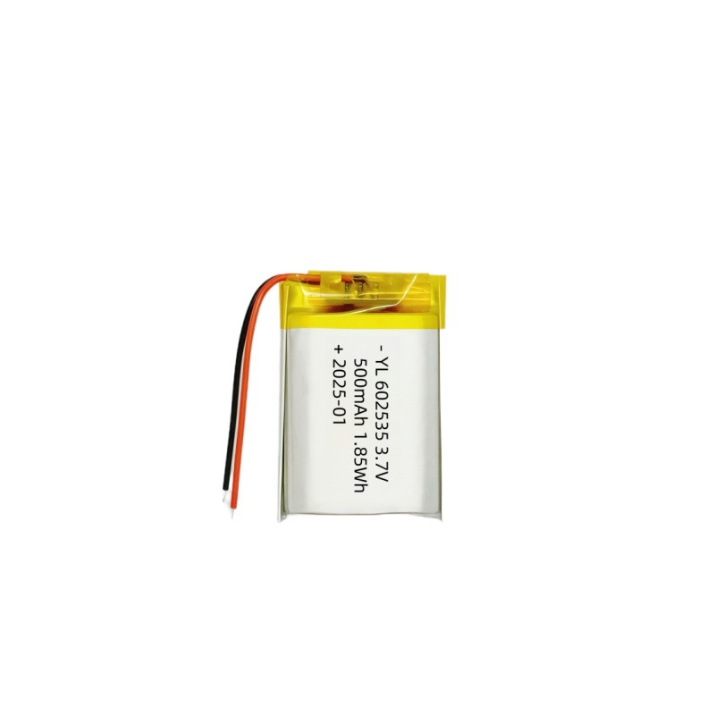 602535/500mAh 배터리(보호 보드 콘센트 포함)