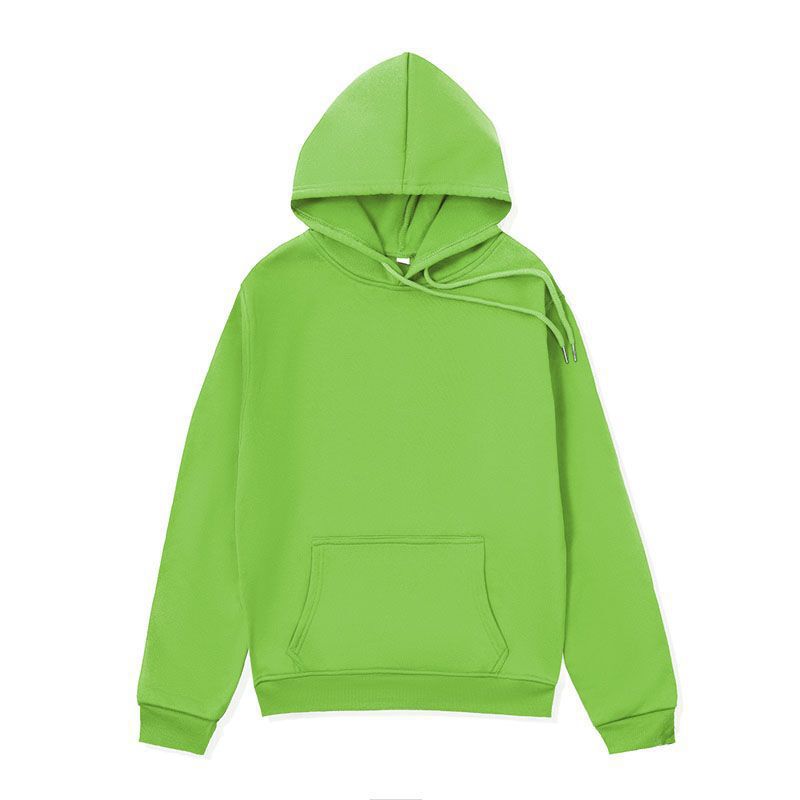 跨境外贸连帽卫衣男hoodie纯色连帽衫运动卫衣男女可预制图案外套|undefined