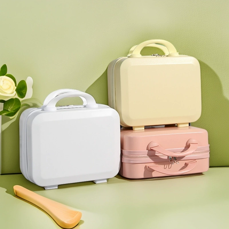 Индивидуальный косметический чехол 14inch чемодан, мини-маленький чемодан, сувенирная косметичка для хранения, маленькая коробка с паролем