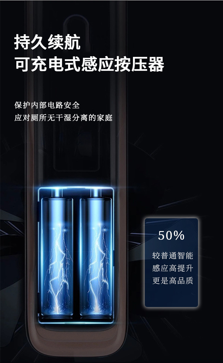 Toilet tank sensor flushing device, household smart automatic contactless infrared sensor toilet flushing device undefined