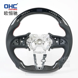 Suitable for 17-22 Infiniti Q50Q60 Steering Wheel Modified and Upgraded Led Carbon Fiber Car Steering Wheel