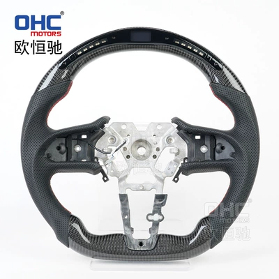 Suitable for 17-22 Infiniti Q50Q60 Steering Wheel Modified and Upgraded Led Carbon Fiber Car Steering Wheel