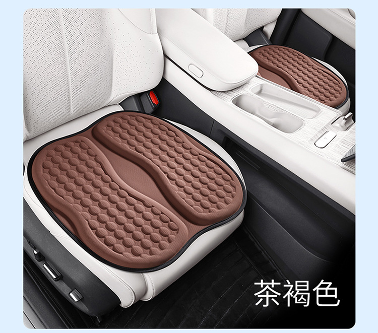 Customizable Gel Seat Cushion, Ice Pad, Height-Increasing Seat Cushion, Office Chair Cushion, Car Heat Insulation Cushion, Universal for All Seasons, Honeycomb Design