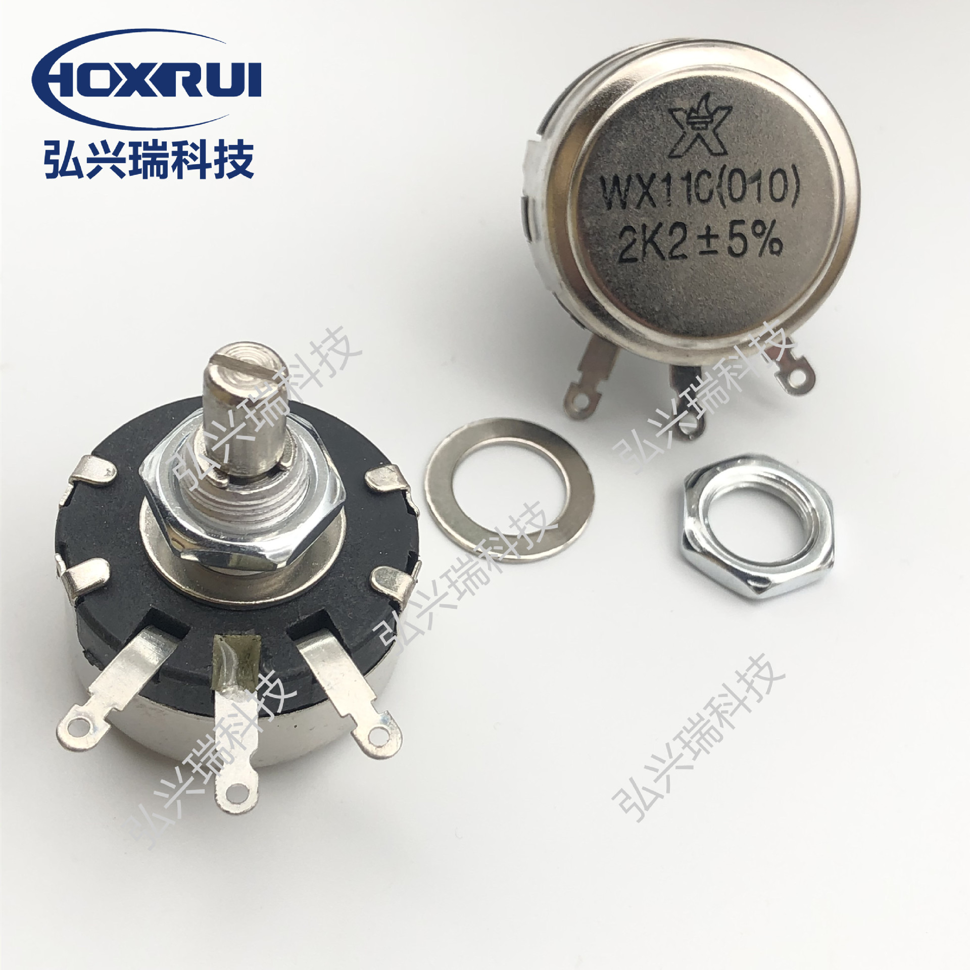 WX110 2.2K 5% 星火电位器 全系列可询价WX110(010) 2K2 ±5%