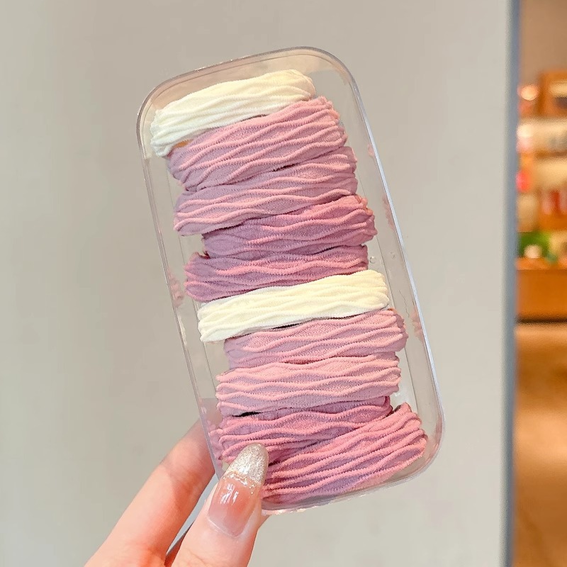 Cuerda para el cabello con ataduras de alta calidad Cuerda para el cabello de niña linda para la niña Cuerda para el cabello de alta elasticidad y durabilidad