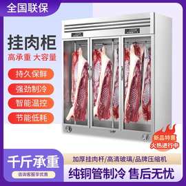 挂肉柜商用大容量冷冻冷藏保鲜冷柜挂牛羊肉立式冰柜吊肉柜展示柜
