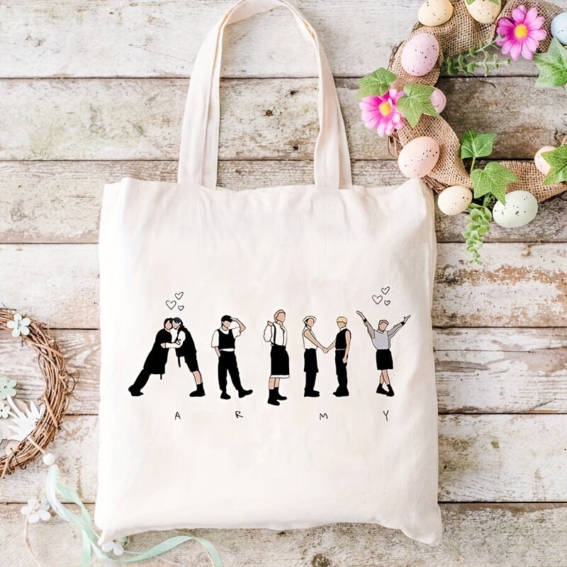 Trendy Singer Pattern Tote Bag Aesthetic Canvas School Shoulder Bag Lightweight Grocery Shoulder Bag Shopping Bag Trendy Singer Pattern Tote Bag Aesthetic Canvas School Shoulder Bag Lightweight Grocery Shoulder Bag Shopping Bag