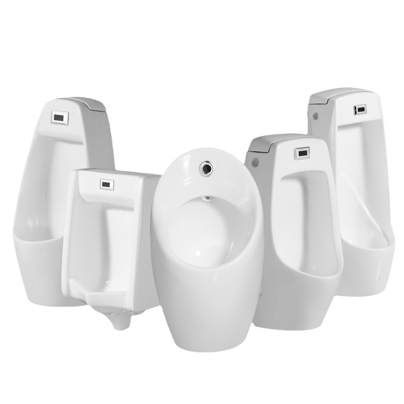 Mingitorio de Cerámica con Sensor Automático Montado en Pared para Baño Doméstico image 6