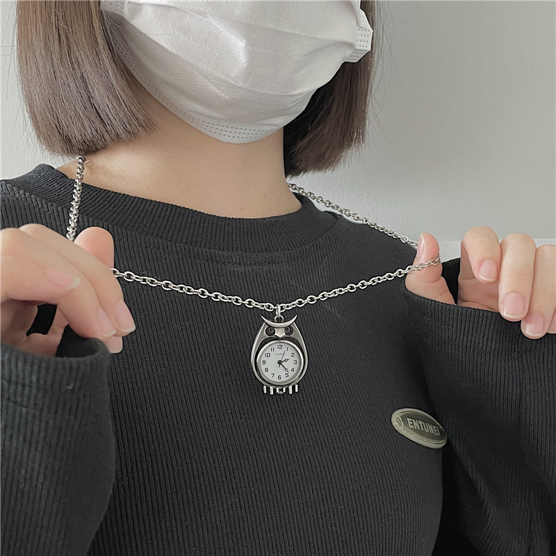 Children's Pocket Watch for Girls, Primary School Students, Creative Fashion, Versatile Hanging Chain Watch, Anime Cartoon, Beautiful Ancient Style Children's Pocket Watch