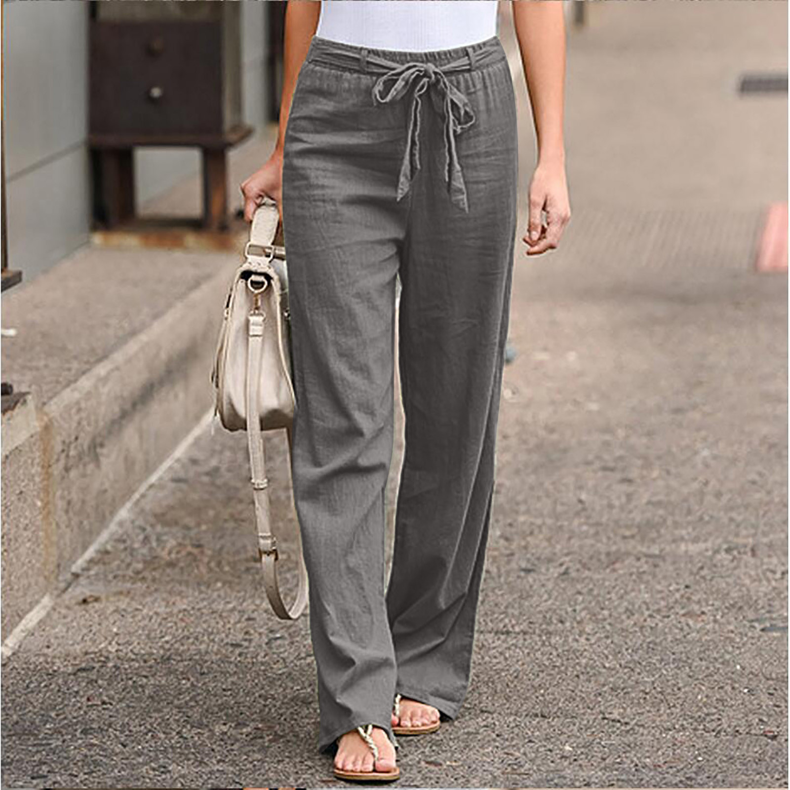 Wide Leg Pants Image 4