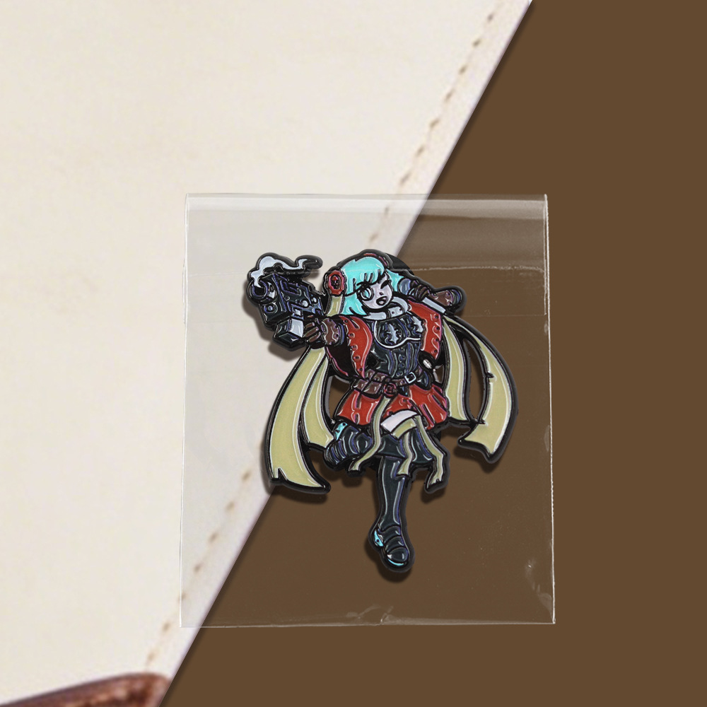 Hatsune Miku series metal brooch cartoon anime peripheral backpack accessory 2026 new enamel badge