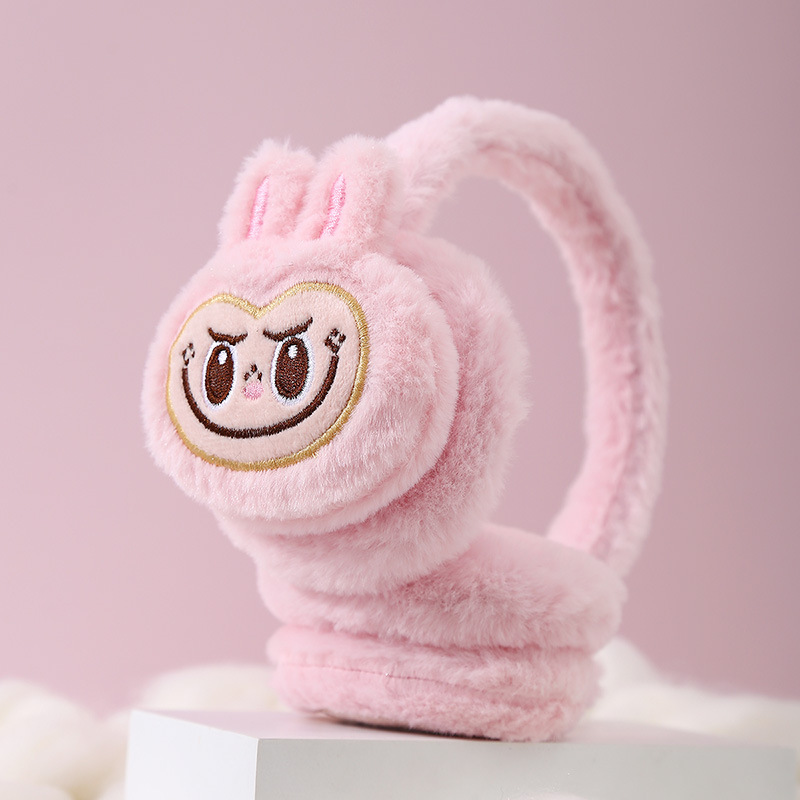 Labubu 子供用イヤーマフ冬の耳保護アーティファクトかわいいぬいぐるみ耳ウォーマー屋外サイクリング不凍液イヤーバッグ|undefined