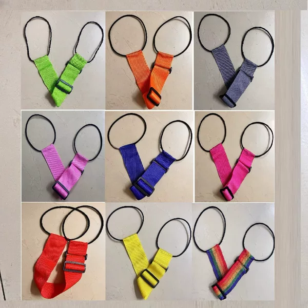 Luggage Elastic Ring Luggage Strap Suitcase Fixing Strap Portable Reinforced Luggage Strap Adjustable Fixing Strap