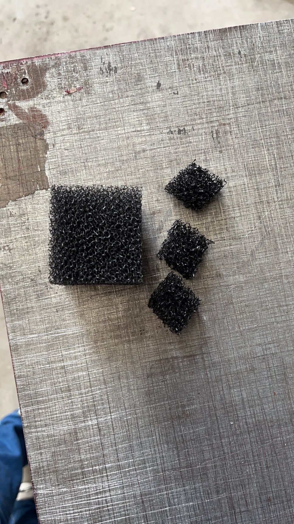 厂家供应黑色网孔海绵过滤海绵防尘海绵/工业填料海绵