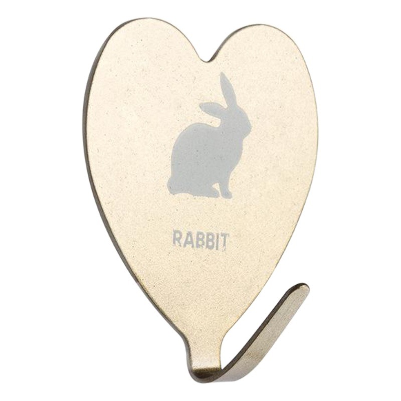 Chica japonesa corazón Rosa amor gancho pegajoso melocotón corazón gancho de acero inoxidable en forma de corazón gancho pegajoso suave chica decoración de la habitación gancho