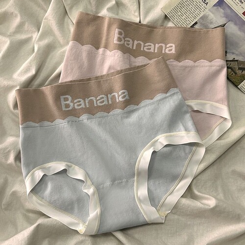 High-waisted letter underwear for women graphene antibacterial profile breathable belly-controlling butt-lifting large size  new cotton briefs