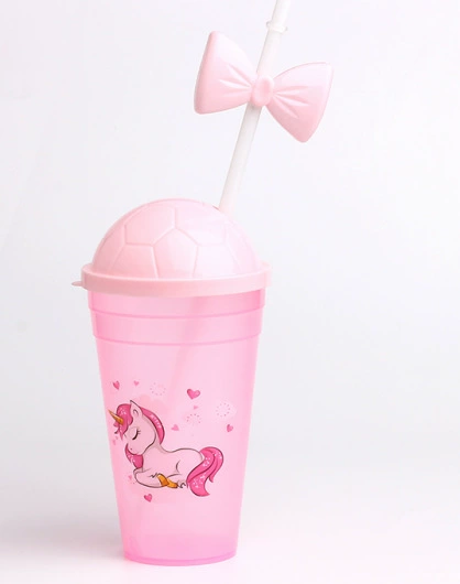 Football cartoon ball head with bow, 400 ml