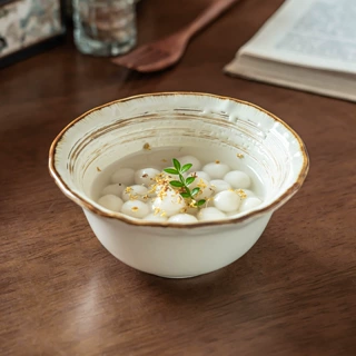 法式高级感陶瓷饭碗餐具家用碗个人专用甜品小碗批发特别漂亮的碗