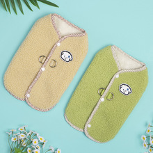 狗衣服秋冬热卖款加厚保暖绒衣宠物服装泰迪比熊博美两脚服饰厂家