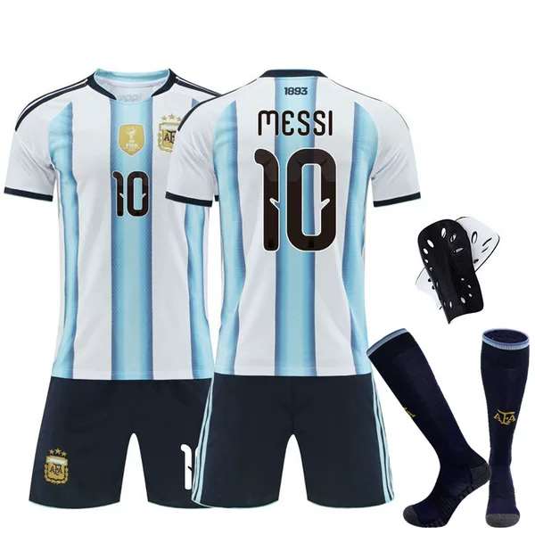 2026 New Argentina Home Football Jersey 11 Di Maria 21 Dybala World Cup 10 Messi Jersey