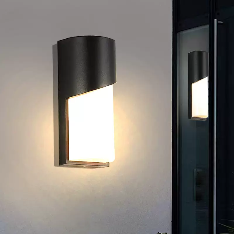 户外门头灯室外防水壁灯别墅入户大门灯庭院照明门前灯门口感应灯