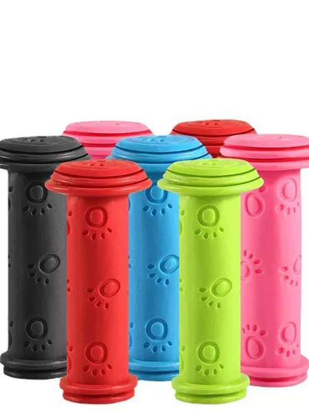 Children's Bicycle Handle Cover Scooter Balance Car Children's Anti-Slip Soft Rubber Handle Grip Accessories