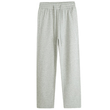 夏季薄款卫裤女白色裤子直筒裤高档高品质品牌潮流休闲运动长裤新