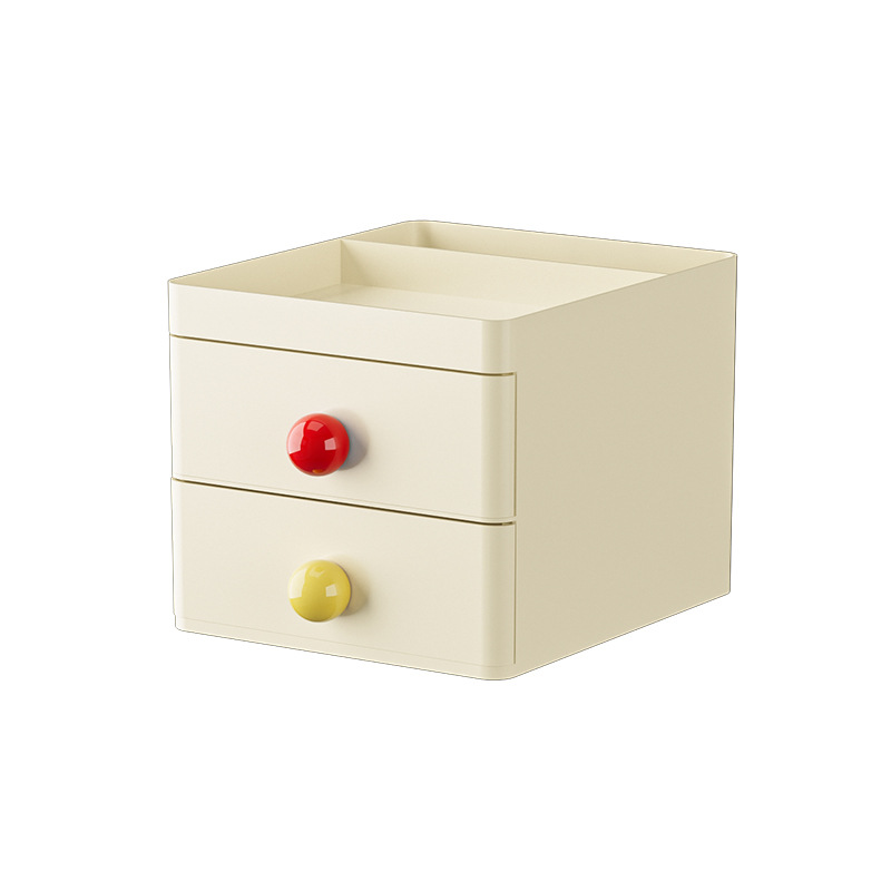 Caja de almacenamiento tipo cajón para escritorio, organizador de oficina de alta calidad, multicapa, para estudiantes, papelería