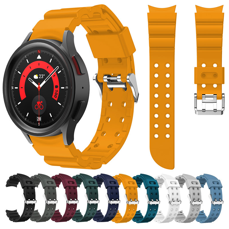 适用于三星Galaxy watch6/5pro刀锋表带 watch64classic铠甲表带