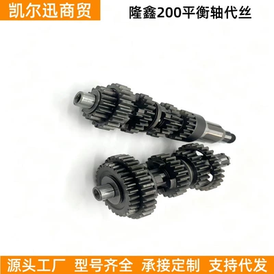 Motorcycle Parts Loncin Cbpcgp200 Engine Balance Shaft Main and Auxiliary Shaft Assembly Gear in Stock (Motorcycle engine and accessories) - loncin-200