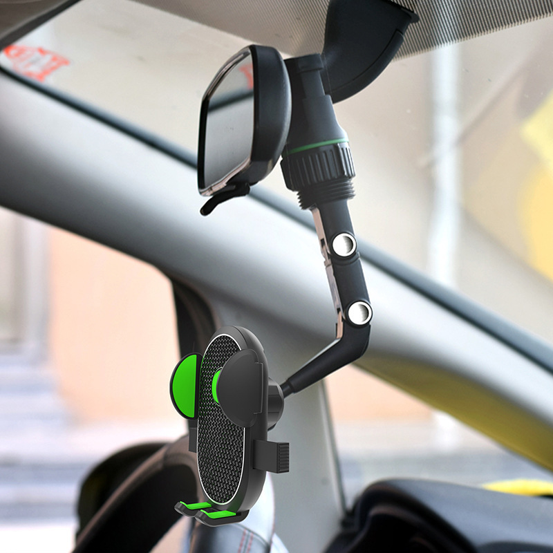 多機能車載ホルダー、リアビューミラー、後部座席ビデオ撮影、キッチンデスクトップ携帯電話ホルダー用|undefined