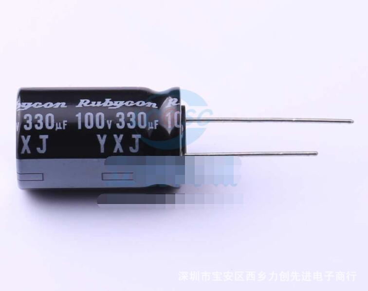 100YXJ330MSPA16X25 参数 330uF 100V 引线型铝电解电容