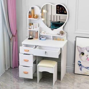 Internet Celebrity Dressing Table Bedroom Mini Small Apartment Room Modern Simple Dressing Table Economical Dressing Cabinet Dressing Table