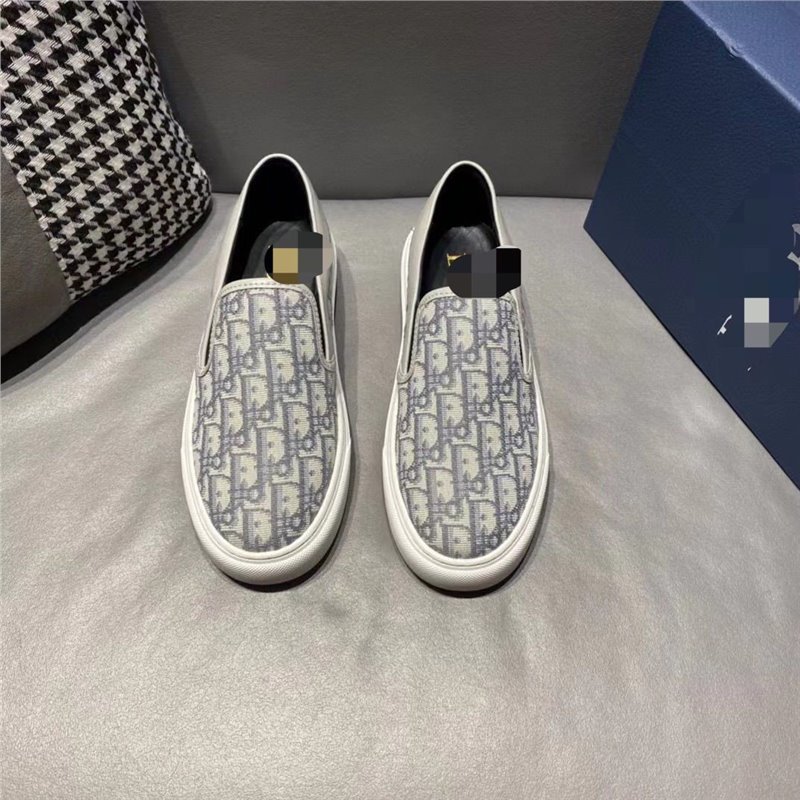 2025 nuevos zapatos Lefu, zapatos de lona de ante con pedales, zapatos de tabla perezosos impresos, zapatos casuales de suela gruesa para hombres