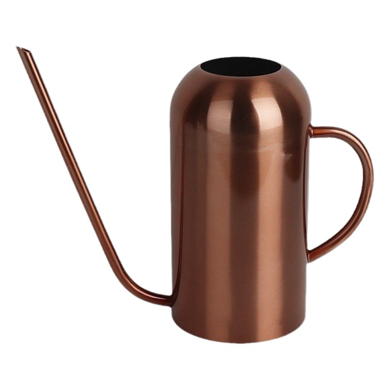 Boca larga hervidor de agua popular vintage metal gran regadera de acero inoxidable regadera de gran capacidad olla de riego de bronce