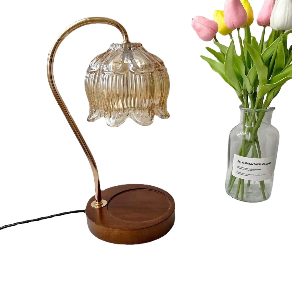 Aromaterapia vela de fusión lámpara de cera de fusión retro nostálgico mármol fusión cera lámpara hogar creativo lámpara de escritorio plug-in oscurecimiento candelabro