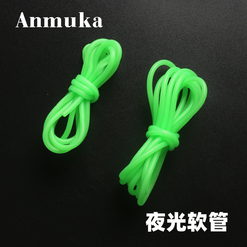 DIY string hook luminous tube light storage fluorescent fishing tube fishing line tube Sea Fishing light fishing hose