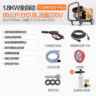 ultra-high pressure cleaning: Portable car washer - 9018g-two-stage-motor-1800w-170kg-pa
