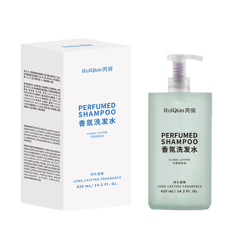 Shake sonido de nuevo producto, champú de fragancia de madera supermodelo, suave y duradero, controlador de aceite, fabricante de volumen