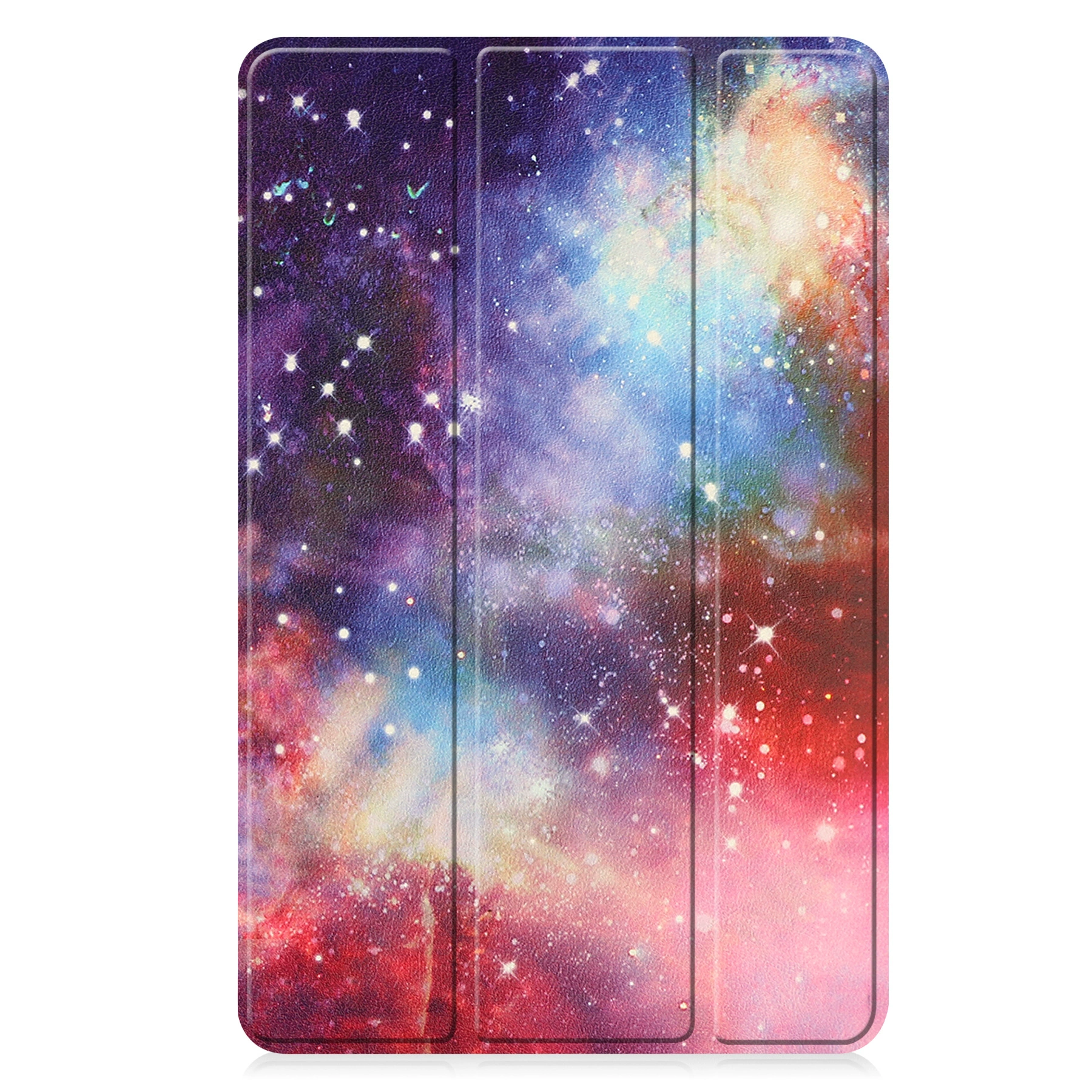 Защитный чехол в стиле Huawei MatePad SE 10.4 дюймов 2023 года, тройная складывающаяся подставка, кожаный чехол
